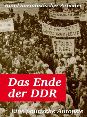 cover image of Das Ende der DDR